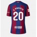 Günstige Barcelona Sergi Roberto #20 Heim Fussballtrikot Damen 2023-24 Kurzarm